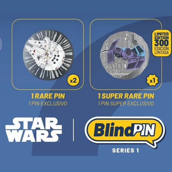 Erik. BlindPin - Star Wars Series 1 Mystery Badge