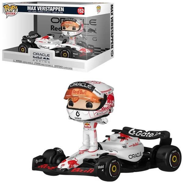 Funko POP Rides Oracle Red Bull Racing - Max Verstappen 152 Vinyl Figure