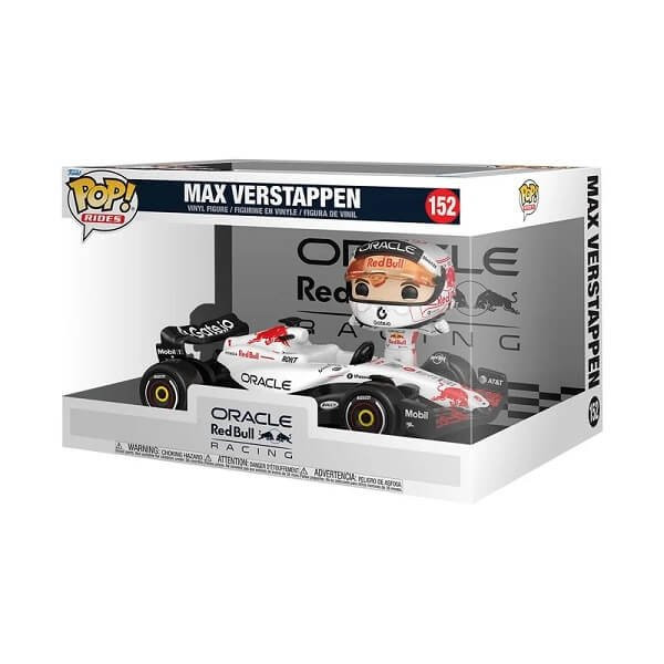 Funko POP Rides Oracle Red Bull Racing - Max Verstappen 152 Vinyl Figure