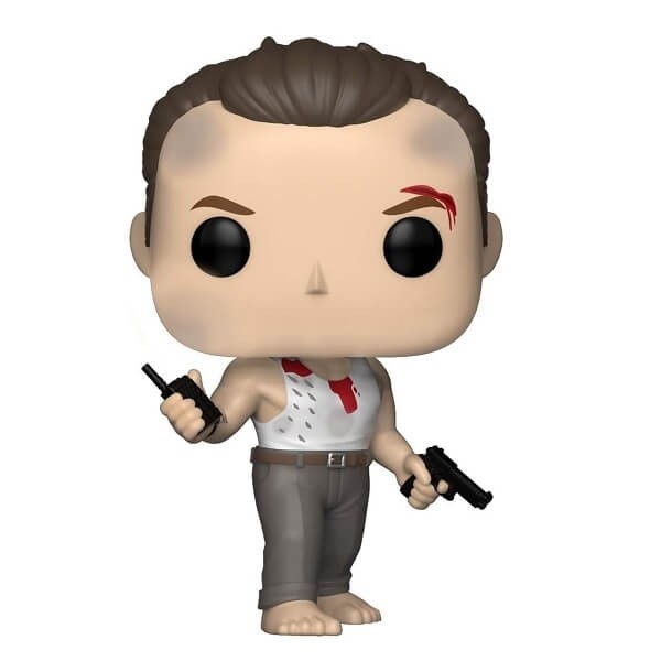 Funko Pop Tees Box Die Hard John McClane Vinyl Figure & Tshirt Extra Large