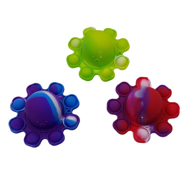 Χταπόδι Pop it Fidget Κόκκινο